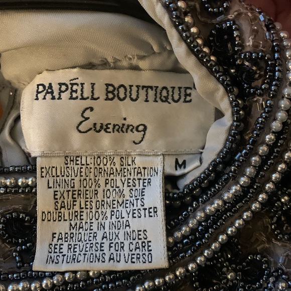 Beaded Evening Blouse - Picture 2 of 2